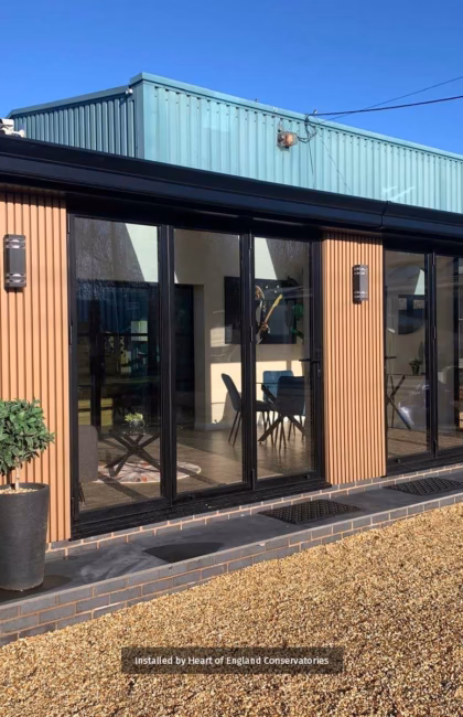 Castellated Cladding Driftwood, Heart of England